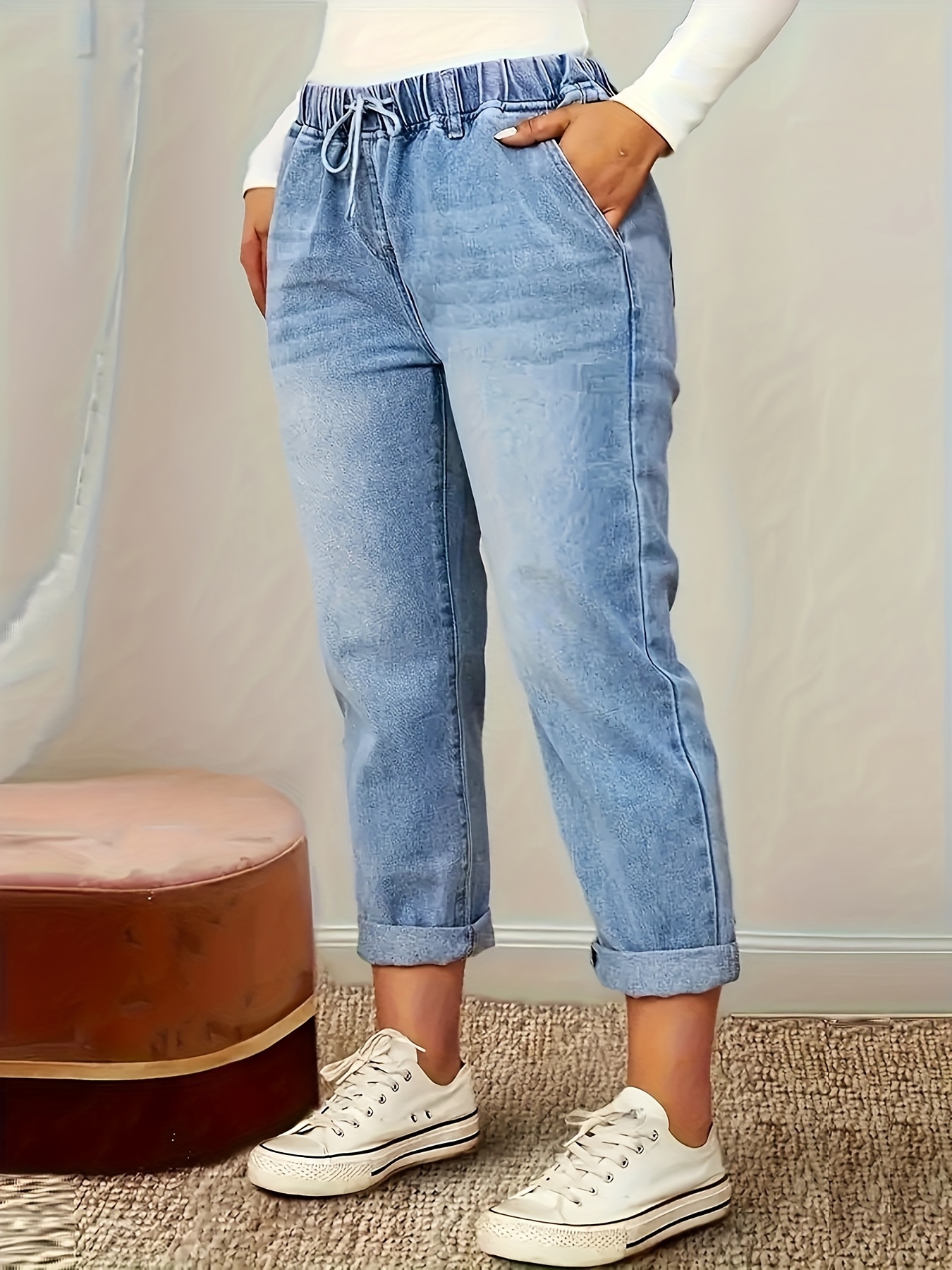 Hollister paper bag mom jeans shops