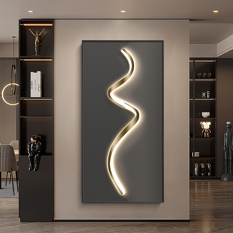 

2024 Modern Luxury Abstract Art - Italian Minimalist Wall Decor, High-end Entrance Accent Paintings