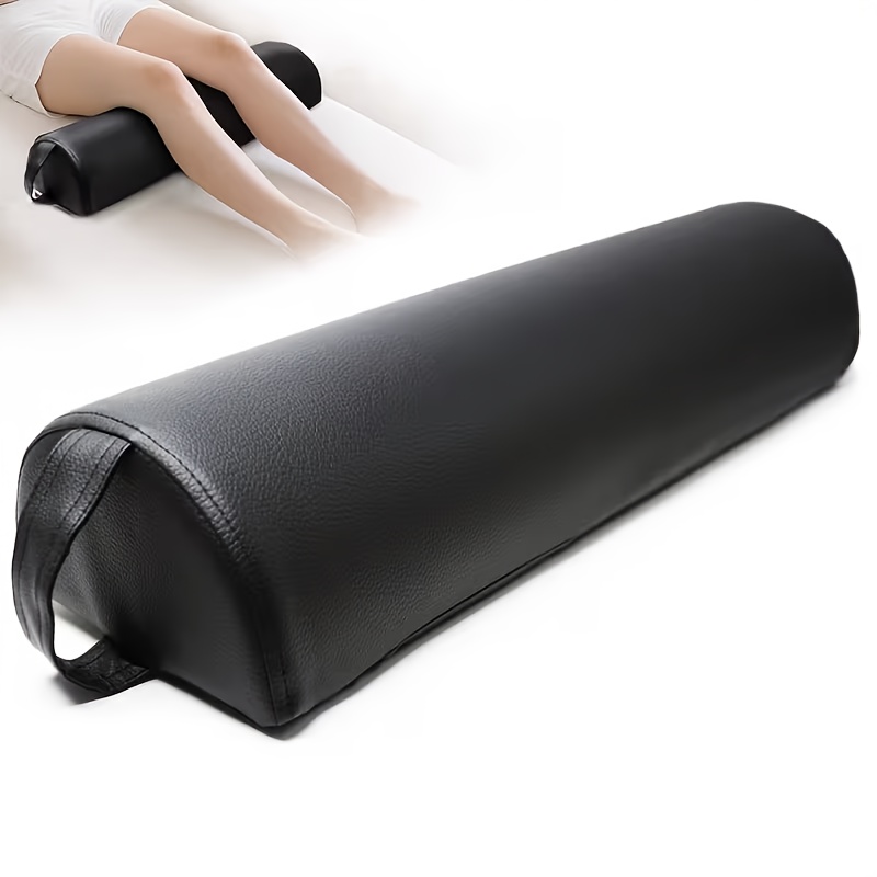 E-shop Halbrundes Massageliege-Stützpolster mit Griffen, Beinpositionierungspad für Massageliege, Linderung für Knie, Nacken, Rücken