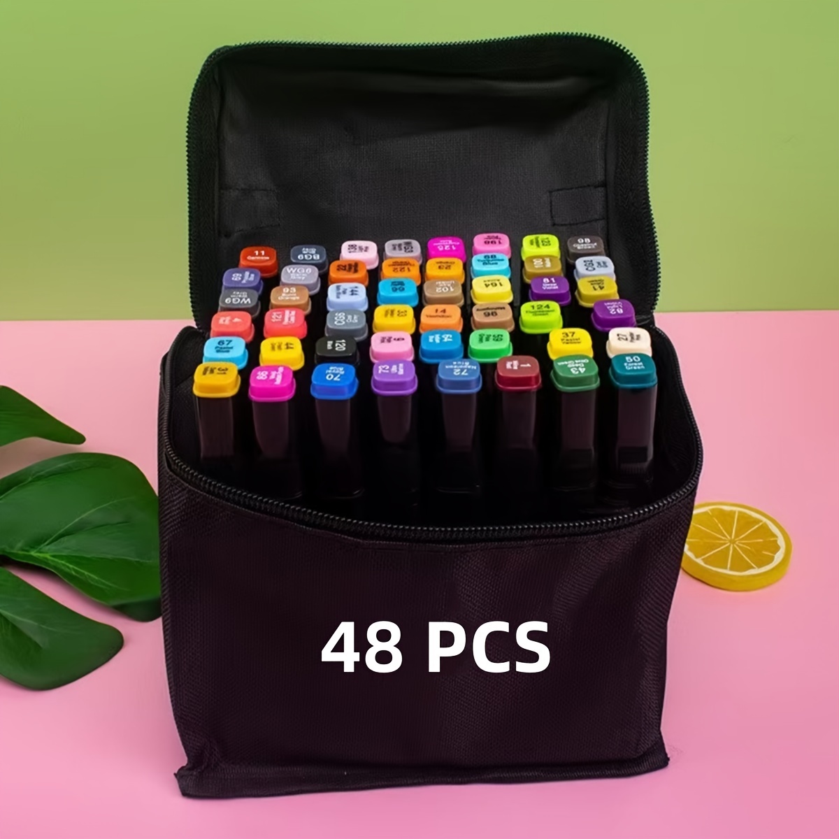 

48/60/80//168 Tip Drying Markers Set, & & , Non-toxic Plastic Markers For Artists, Illustrators & Hobbyists.