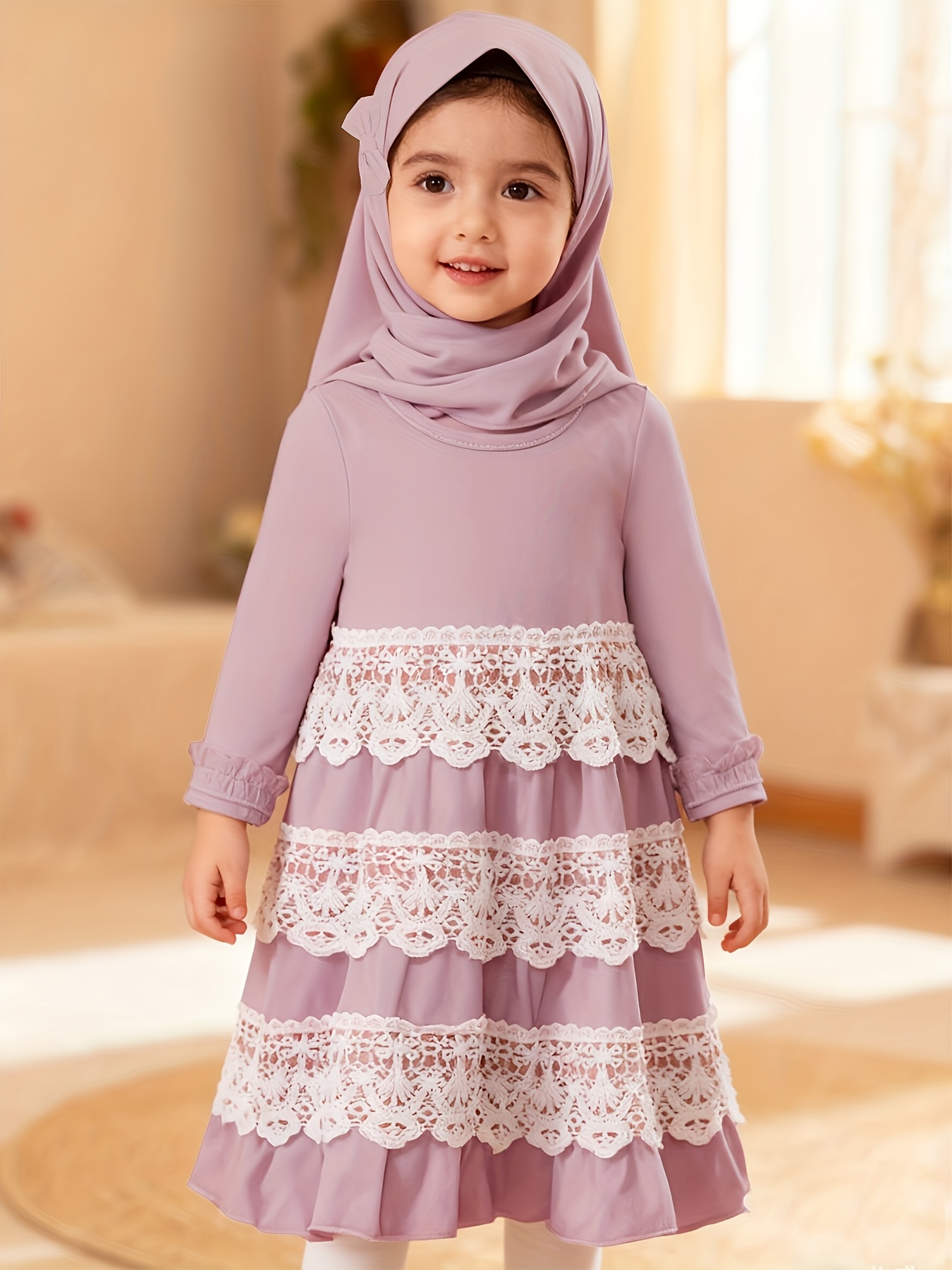 muslim dress for girls sold on Temu United States