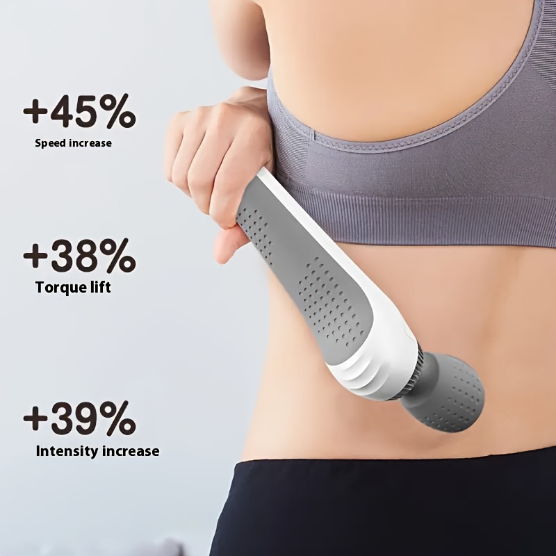 Ultra-Compact Portable Electric Massage Stick - USB Rechargeable, High-Speed Motor And High-Frequency Vibration, Ideal for Full Body Relaxation - Suitable for Neck, Back, Legs And Waist