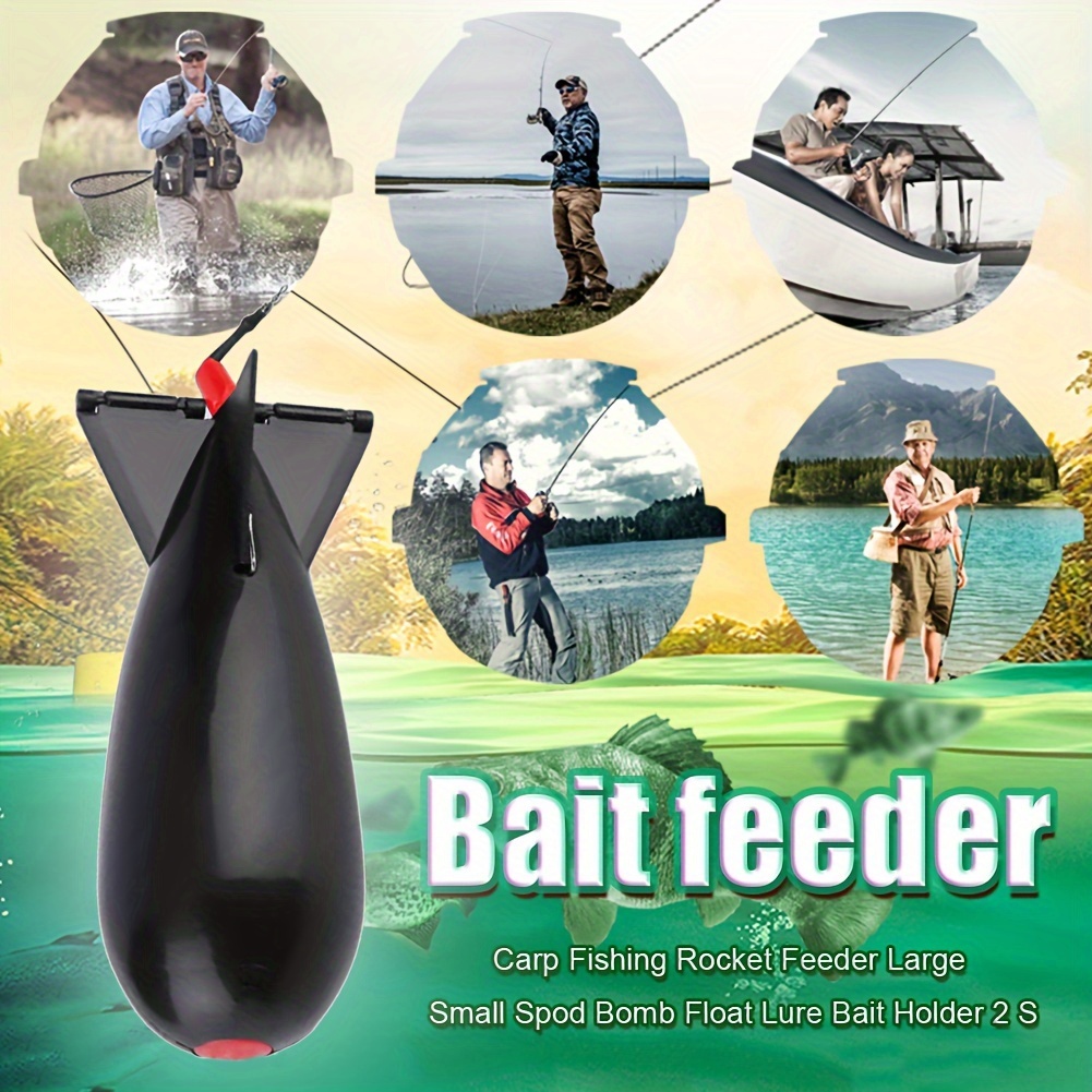 5pcs Fishing Set Including Bait Trap, Feeder, Carp Fishing Gear