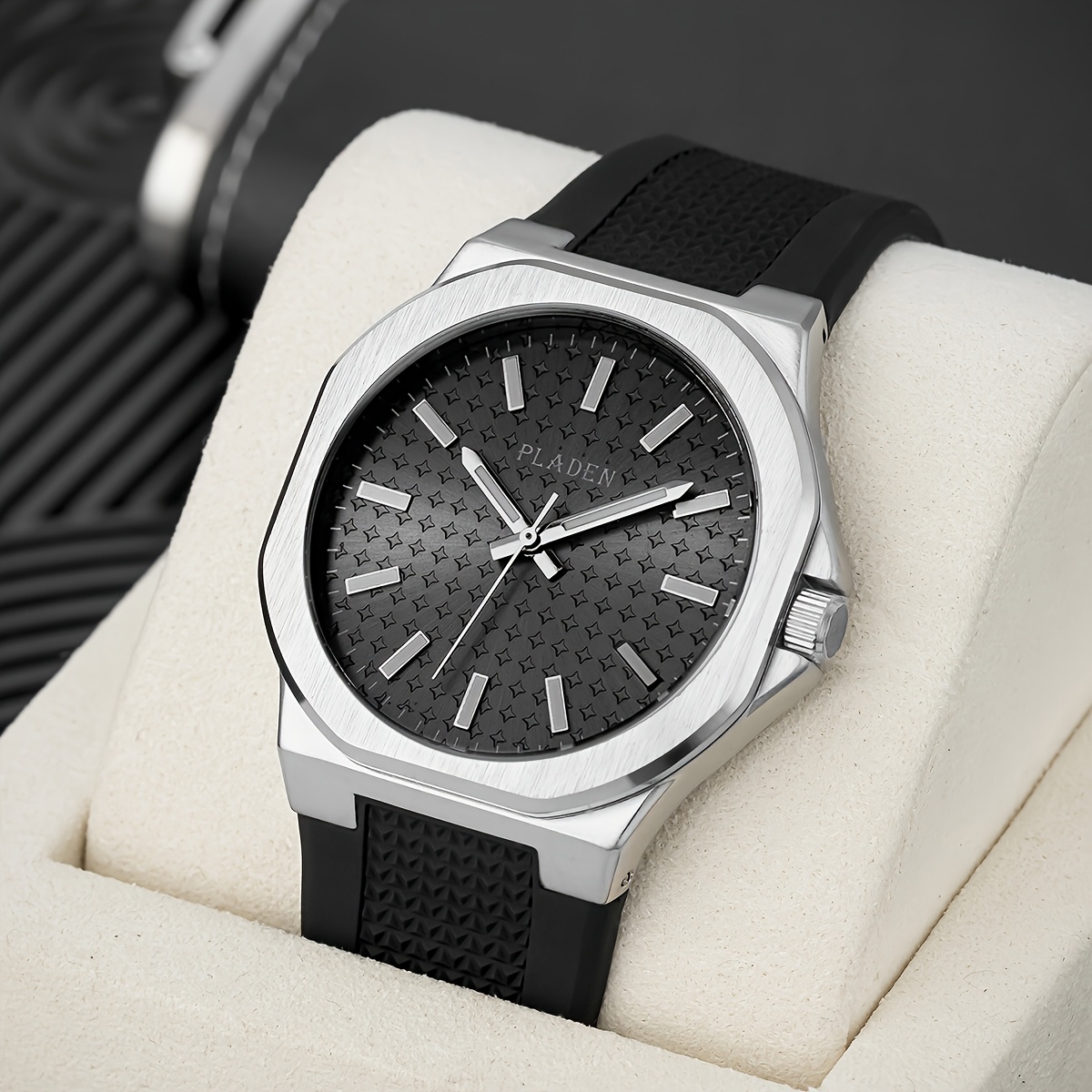 Classic Brand Watch with Versatile Star Element, Unisex