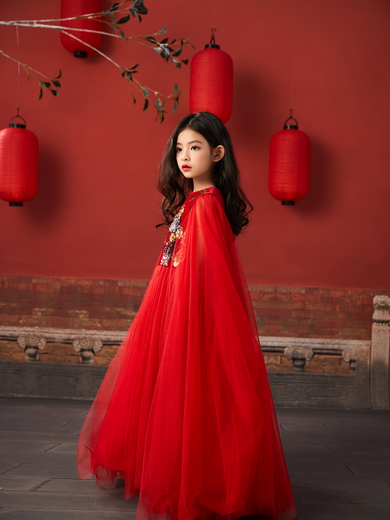 red velvet princess dress Ribbon Lace Velvet Princess Dress  Belchic