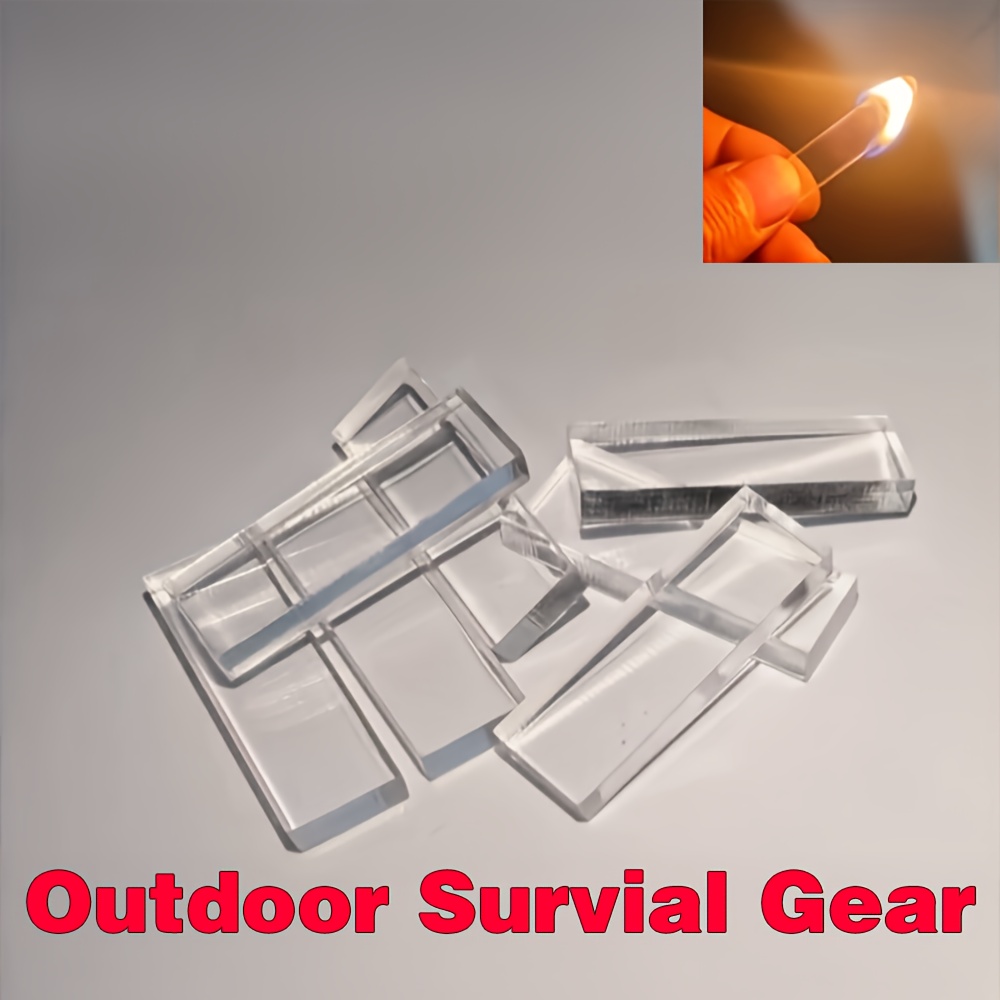 Outdoor Survival Fire Starter Kit, Waterproof & Windproof Ignition Tool