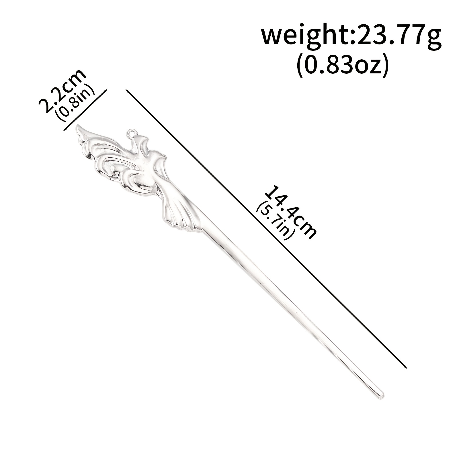 TEMU Épingle à cheveux rétro bidimensionnelle, , accessoire pour cheveux pour Noël Navidad