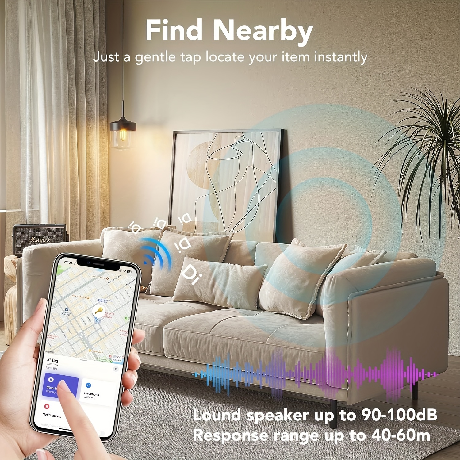 luggage tracking smart locator multi mode anti lost positioning device compact and portable compatible with os system suitable for outdoor   Product details 4
