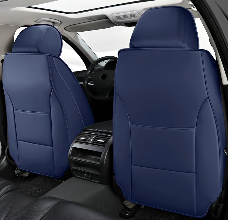 for beige gray quilted car seat cover cartoon design full coverage leather mesh fabric 1 seat five seat option stylish comfortable car seat protector quilted design luxury fee Product details 21