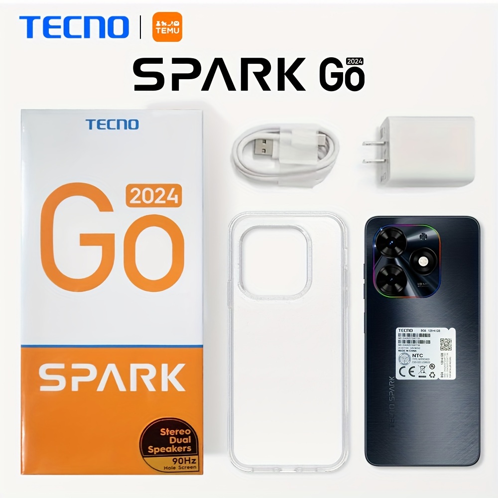 TECNO SPARK GO 2024│UNBOXING en ESPAÑOL│Altavoces duales y 90 hz por solo  80 $ 