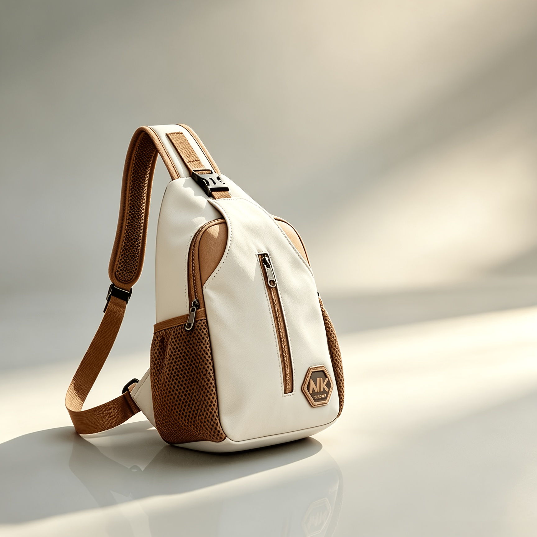 Unisex Canvas Chest Bag, Wear-resistant Casual Crossbody Waist Bag, Outdoor Commuting Sports Chest Bag, Simple Trendy Single-shoulder Portable Small Bag, Portable, In