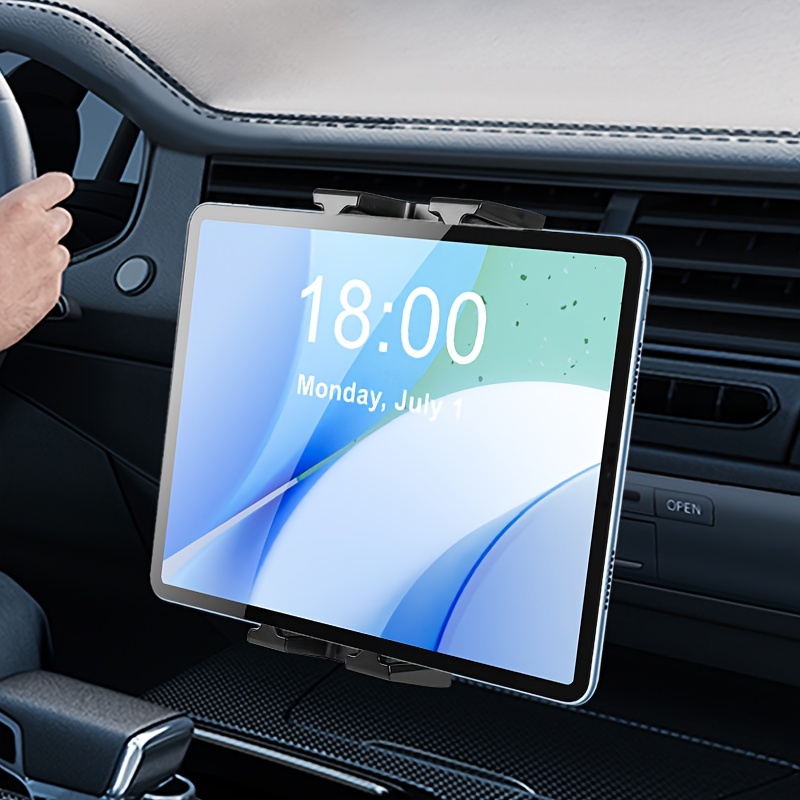 

Car Cd Slot Tablet And Phone Holder, Adjustable And Mountable In Cd Slot, Compatible With 4-14 Inch Tablets And Phones