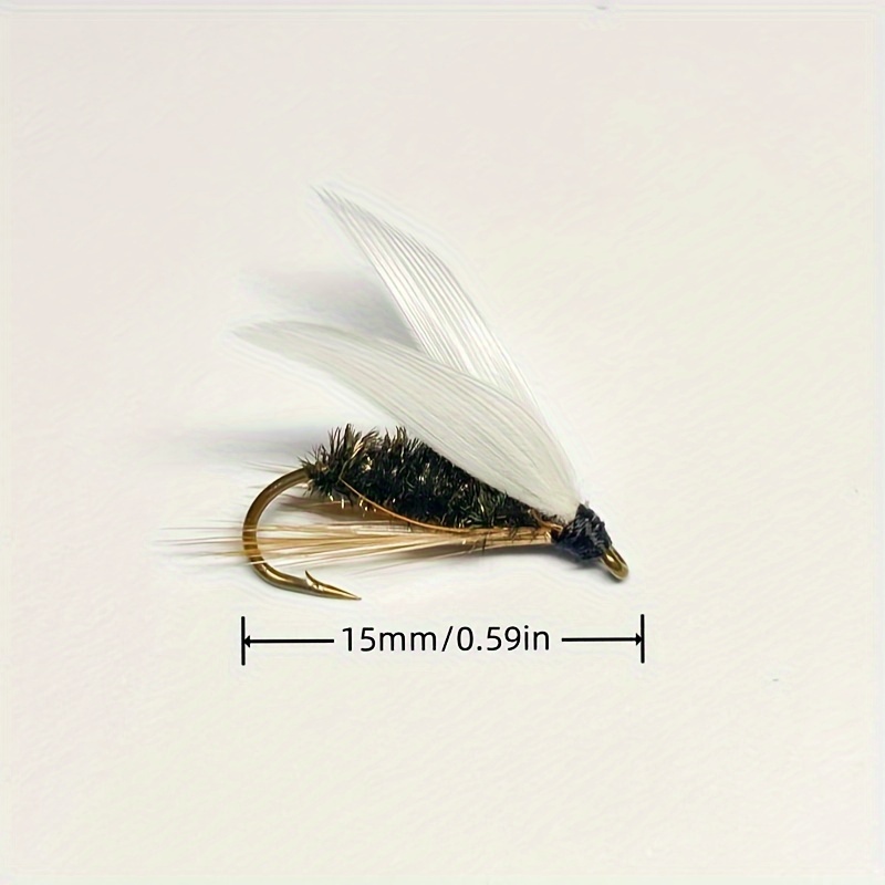 6pcs fly fishing hooks realistic trout fly hooks - Temu New Zealand