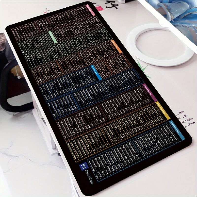 

English Key Mouse Pad Computer Desk Pad