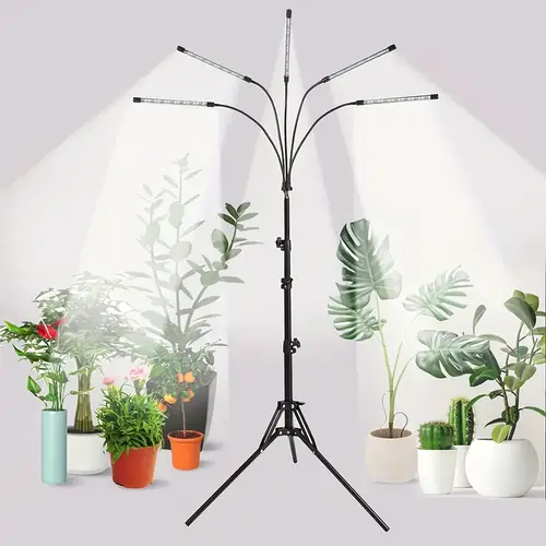 indoor light led growth light growth light 3 9 12 hours timing setting 20 100 brightness adjustment retractable support height