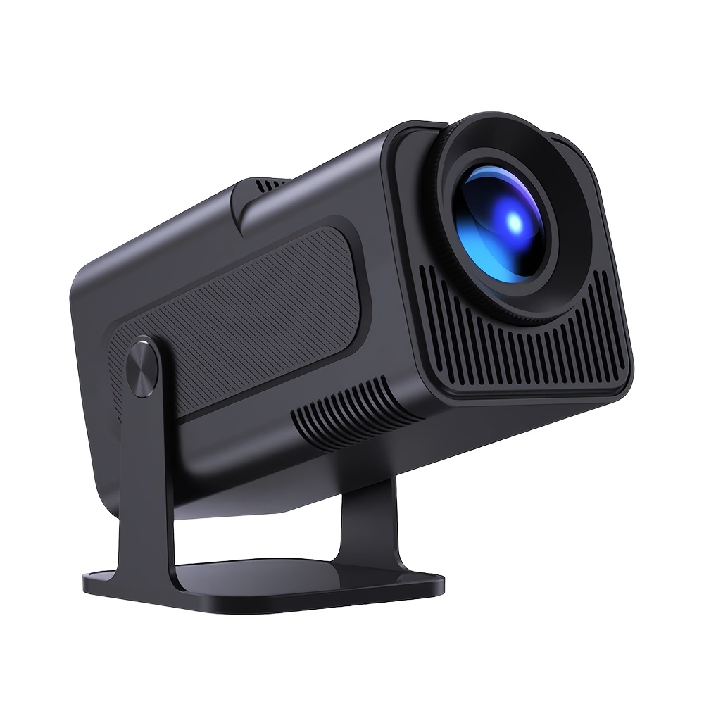 E-shop Mini-Projektor, WLAN-fähig, Native 1080P, unterstützt 4K, intelligenter tragbarer Projektor, Filmprojektor, mit automatischer Trapezkorrektur,