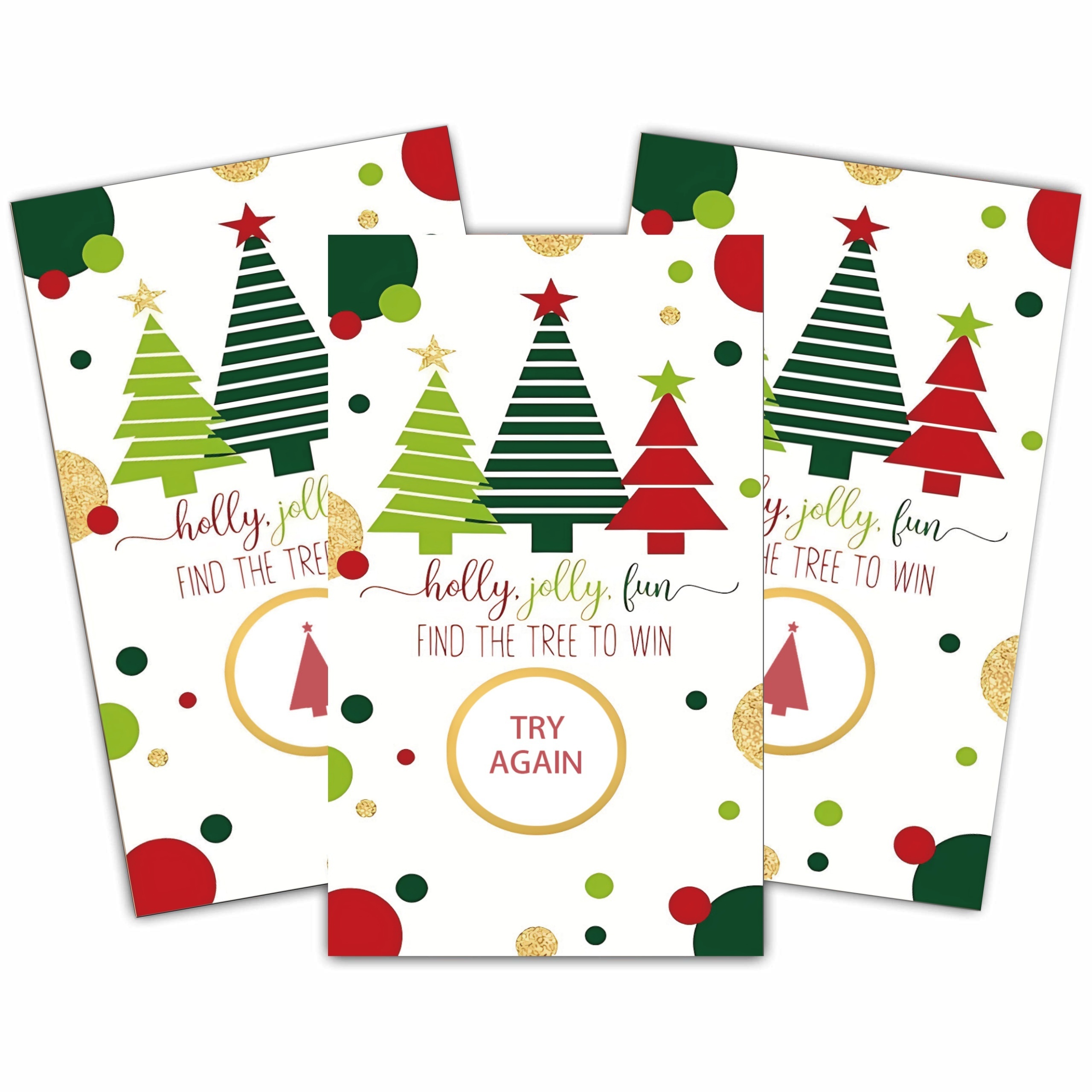 

48pcs Christmas - Raffle For & New