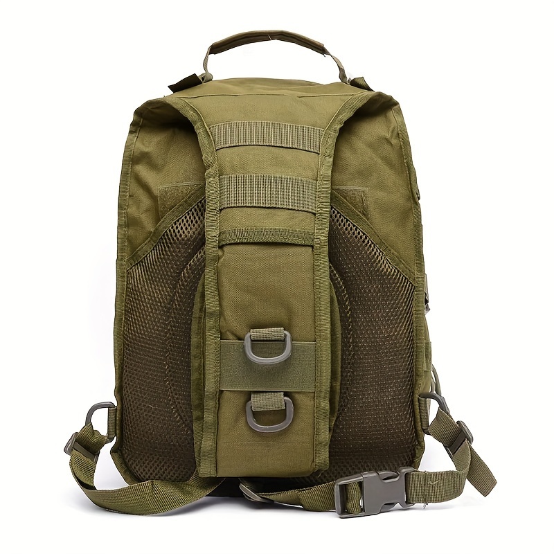 1pc solid color multi functional waterproof daypack large capacity backpack