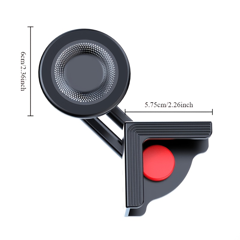 TEMU Magnetic Car Phone Holder For Center Console, Suitable For Model 3/y/cybertruck/media Display (no Drilling Required) Phone Holder, Image