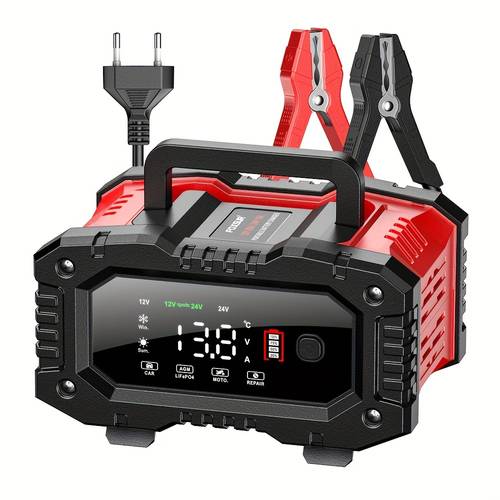 12V Car Motorcycle Battery Charger Trickle Charger... - Grandado