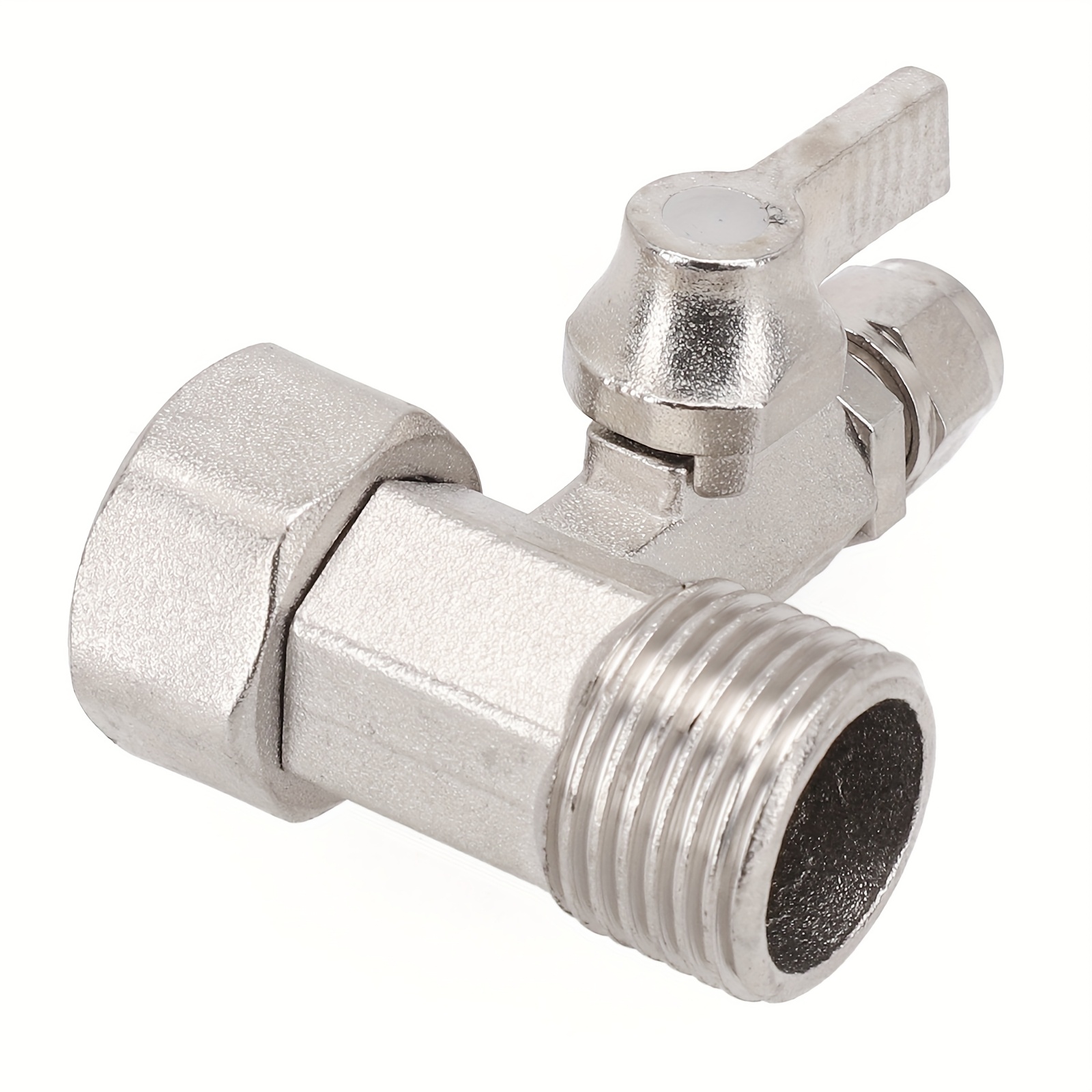 For Feed Water Adapter 1/2\" To 1/4\'\' With Shut-off Ball Valve Tap Tee B