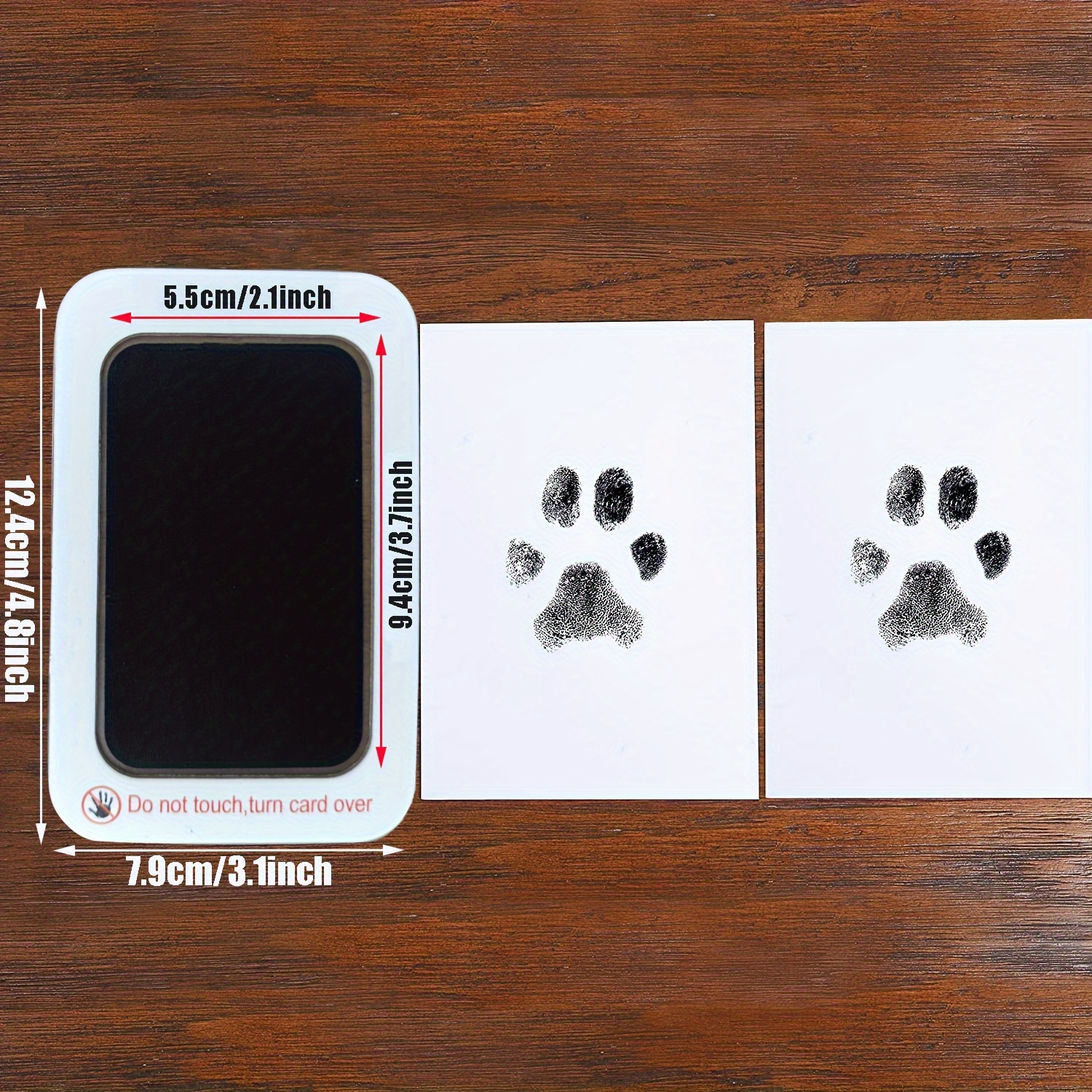 3pcs Kit Di Impronte Di Zampe Per Animali Domestici Non Tossico - Pad Di  Inchiostro Clean-Touch E Carte Di Impronte Per Gatti E Cani - Crea Ricordi