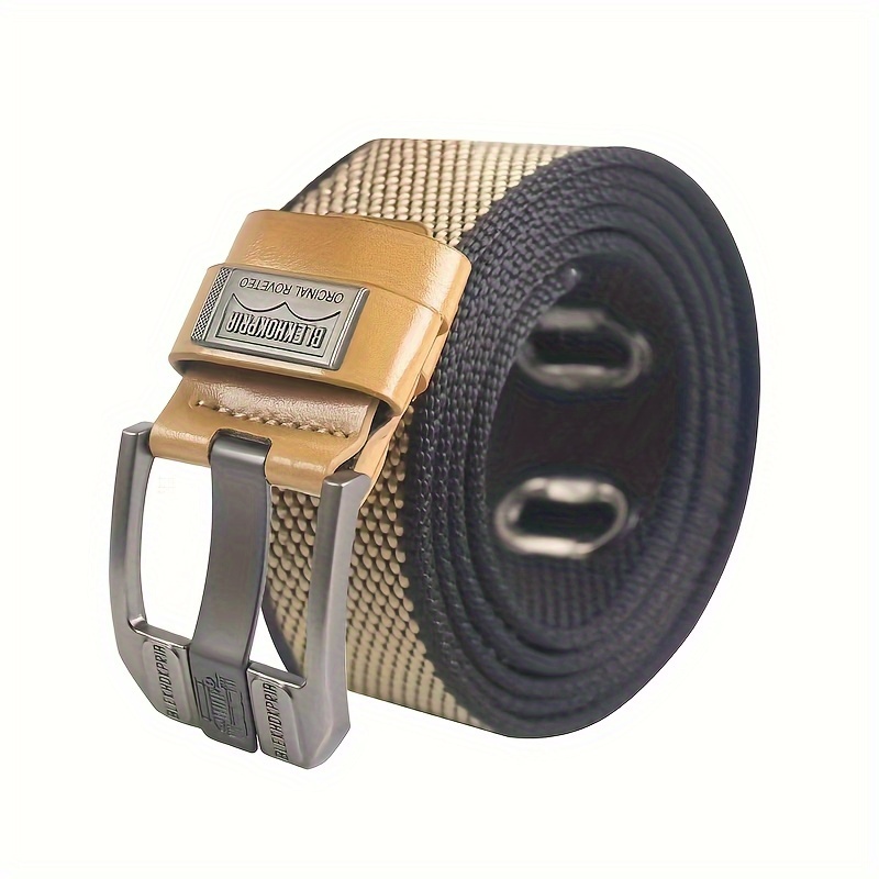 Men's Canvas Strap with Alloy Buckle Casual Accessory