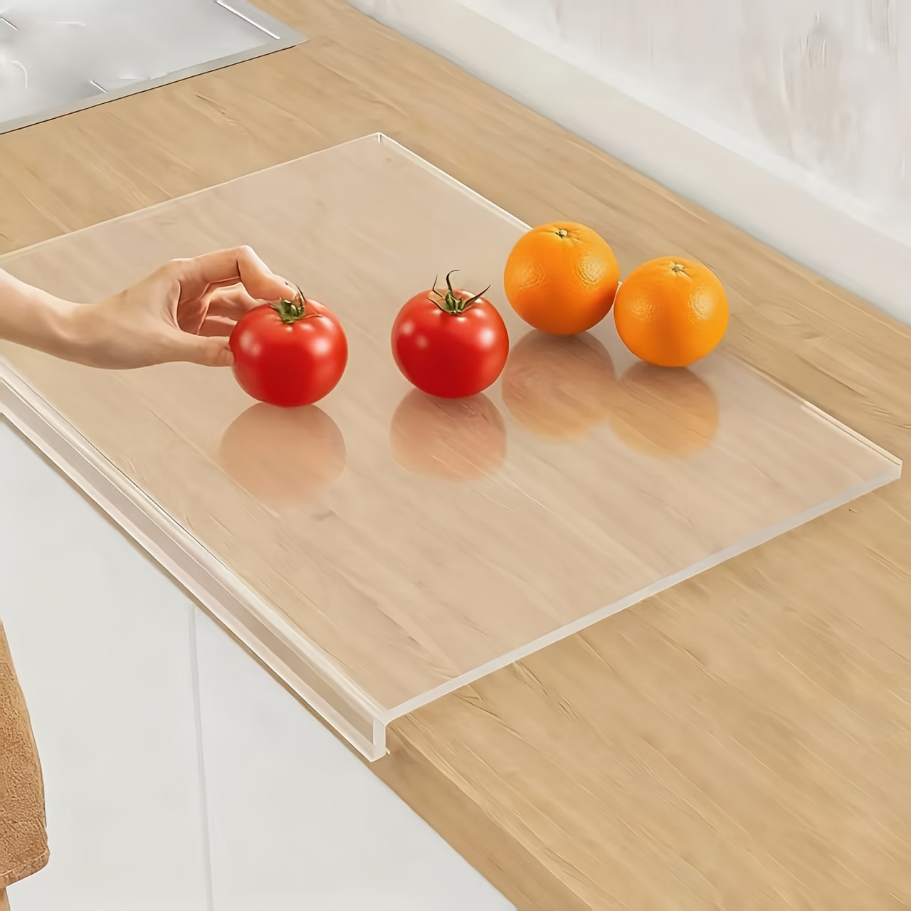 Cutting Board, Kitchen Cutting Board, Countertop Protector With Kitchen , Meal Cutting Board For Gifts For Mom And Dad