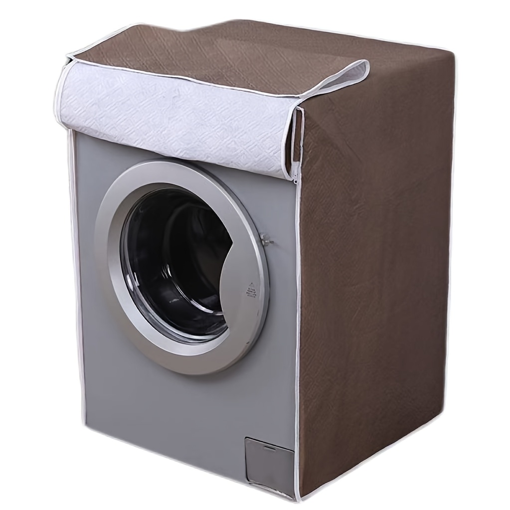 TEMU New Peva Compound Dustproof Drum Washing Machine Cover
