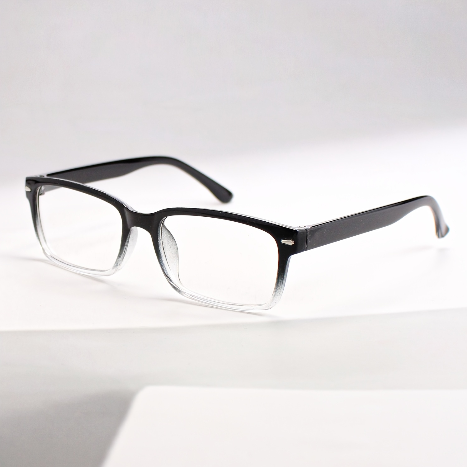 9pcs Unique Rectangular Frames Reading Glasses Set