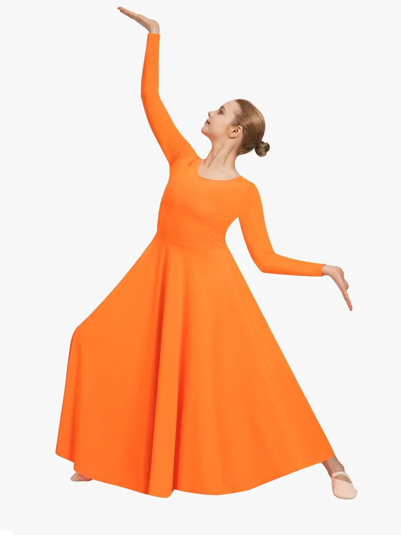 women praise dress liturgical dance costume long sleeve - Temu women praise dress liturgical dance costume long sleeve - Temu