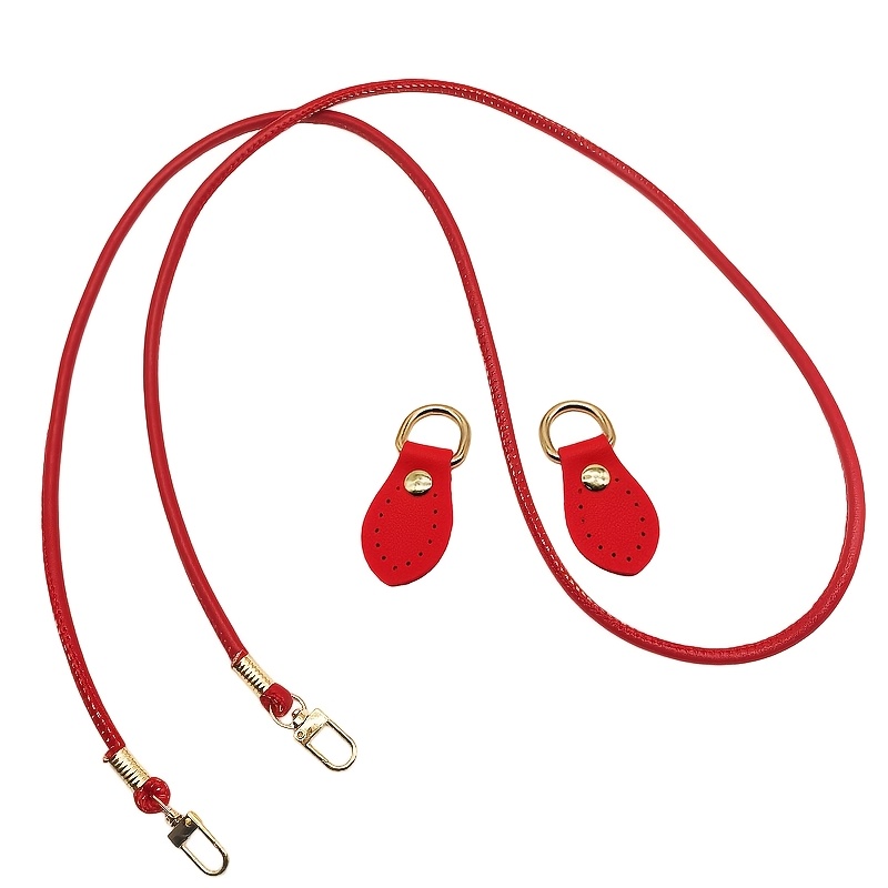 TEMU 3pcs Diy Handmade Bag Strap And Buckle Accessory Set, Bag Modification Accessories, Includes 1 X 120cm Shoulder Strap + 2 X Pu Connecting