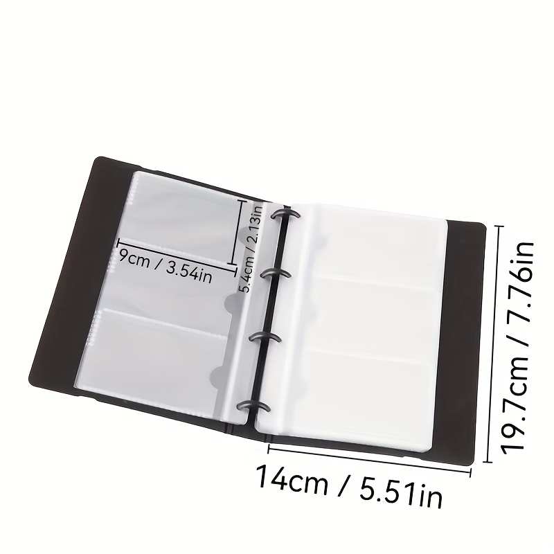 magege professional business card holder binder 180 card - Temu Ireland