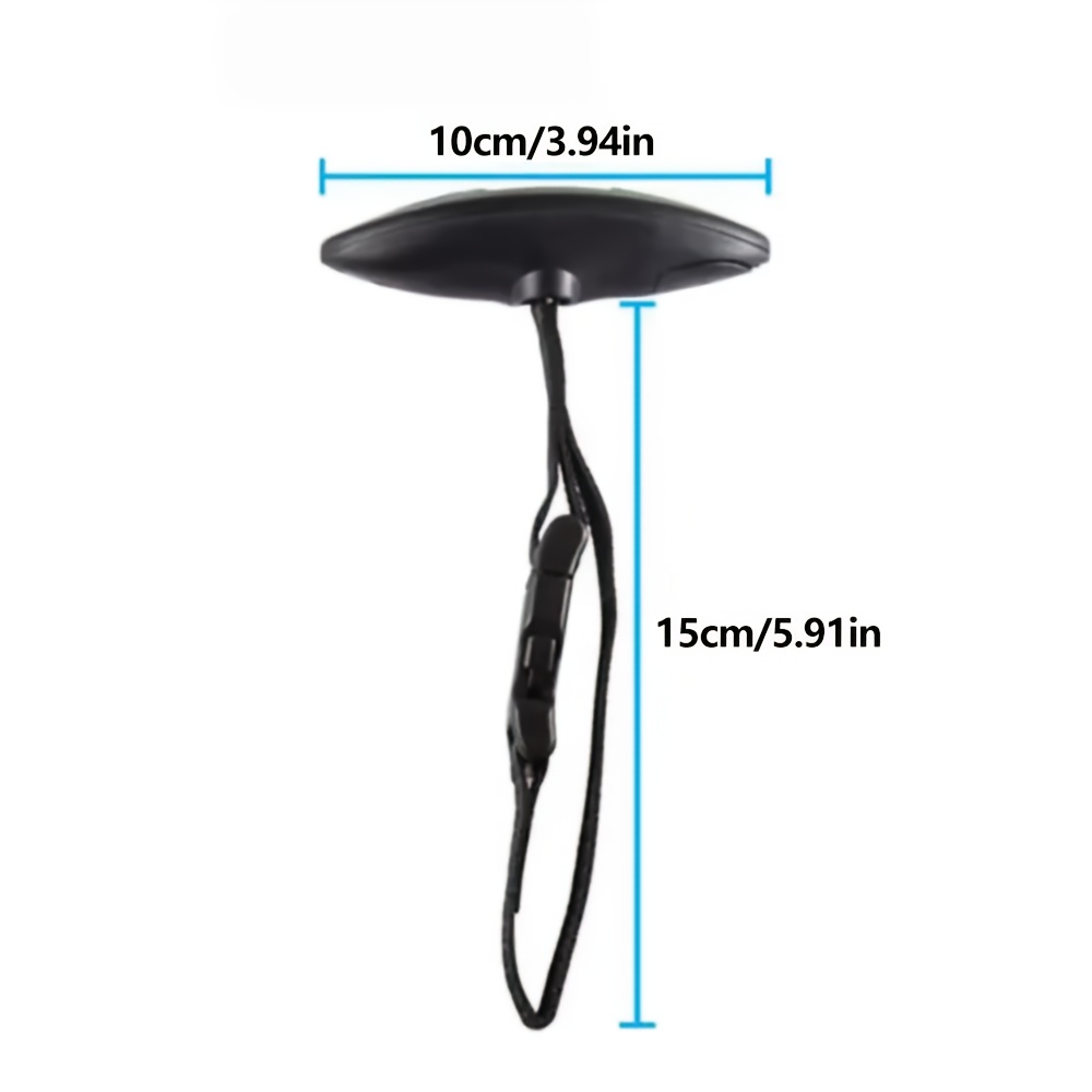 1pc Portable Digital Luggage Scale for Travel, Hanging Baggage Scale, Suitcase Weight Scale 40kg, Digital Display, Flexible and Sturdy Strap, Black (Not included Batteries)