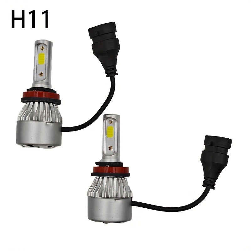 Acheter Ampoules de voiture LED Super brillantes H4 H7 H8 H11 H1 9005 9006  9007 9008 HB3 HB4 HB5 H13, Mini lampe automobile 12V CANBUS, 2 pièces,  15000LM