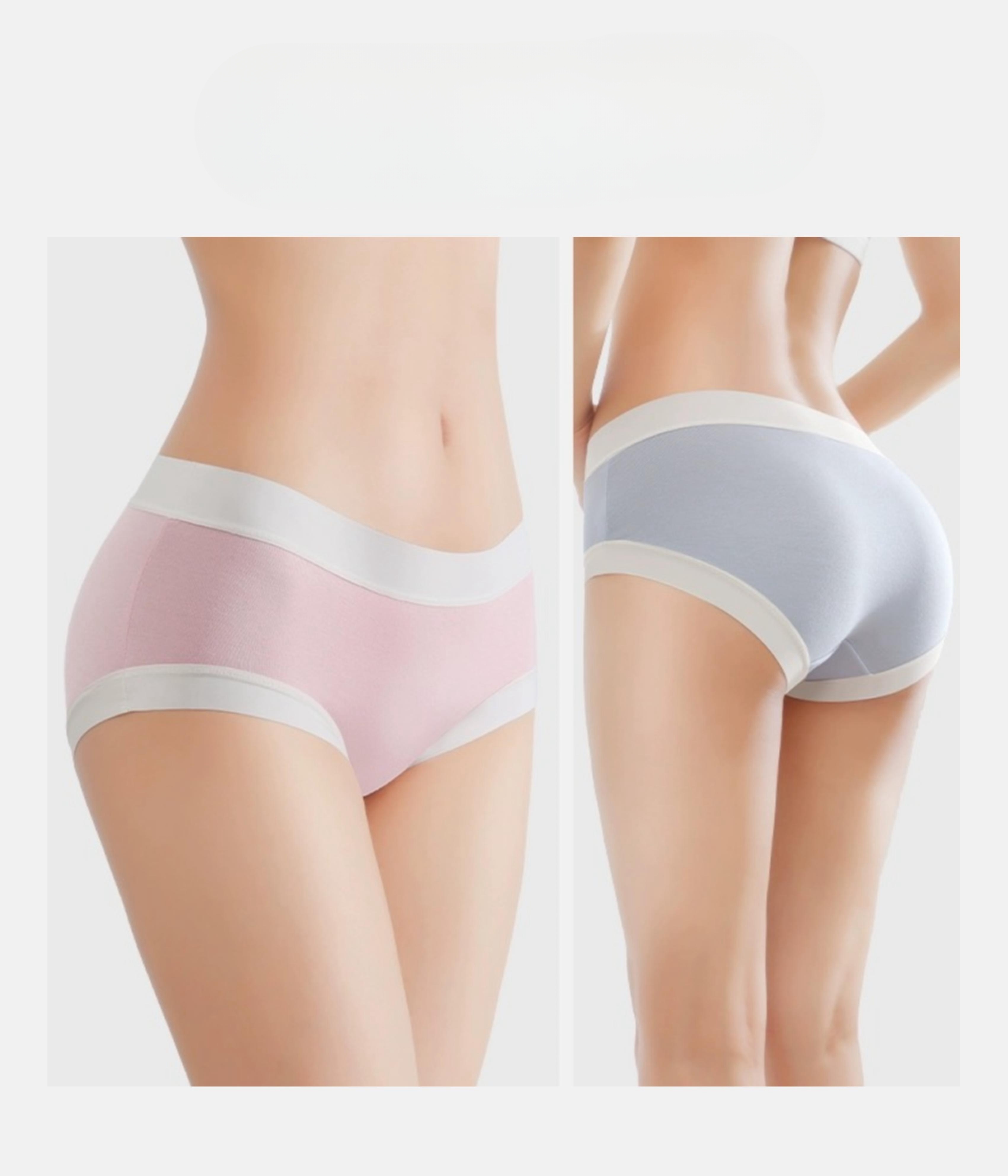 5件混色装 新款透气内裤，多色彩 柔软 高弹力 舒适，少女 女士内衣和内裤 商品详情 3