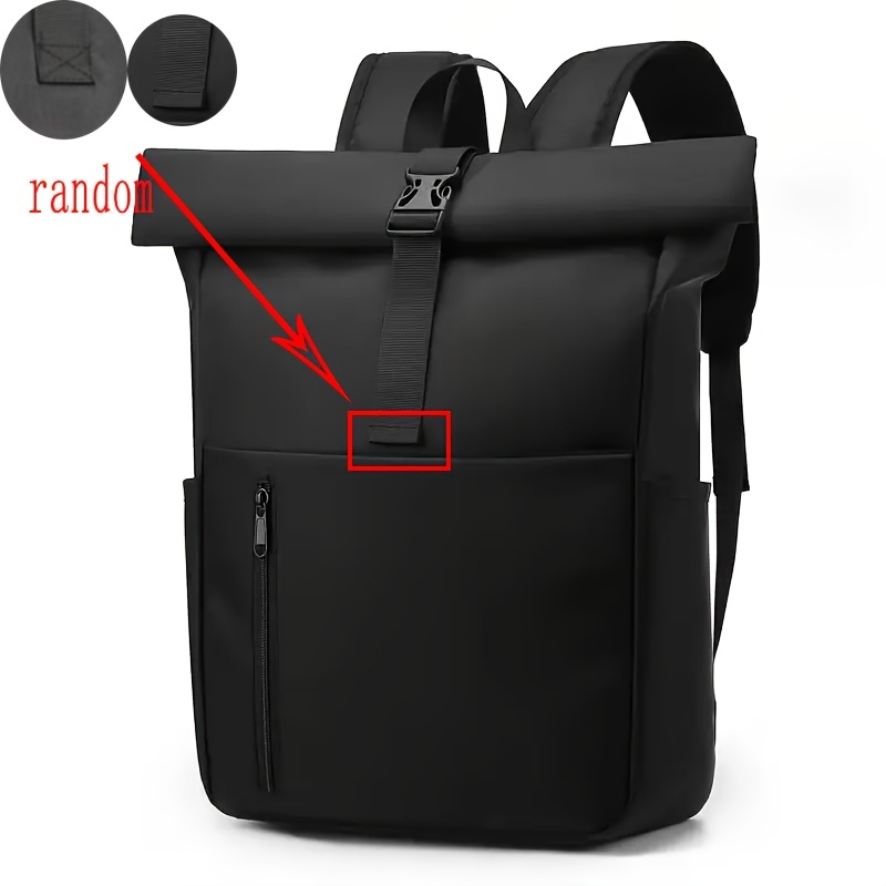 Edition: A Durable Laptop Backpack Featuring A Laptop Compartment, Multiple Pockets, And Adjustable Shoulder Straps. With Spacious Interior, It&; For Business And Travel,random Style
