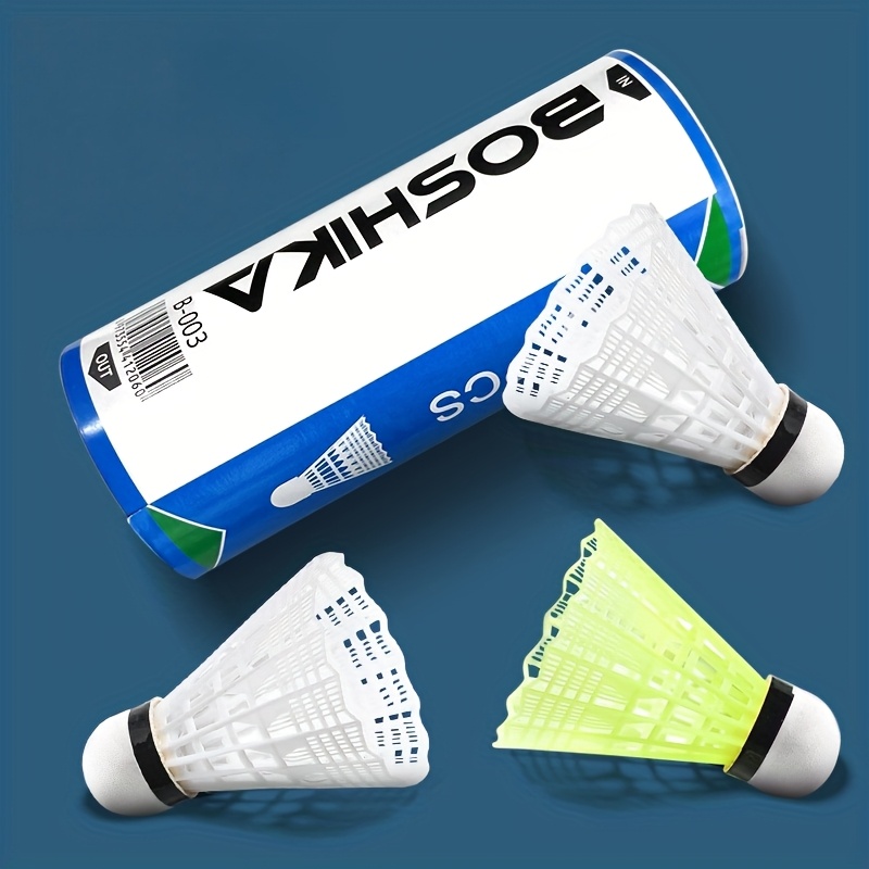 3pcs 6pcs nylon badminton shuttlecocks durable nylon balls for indoor ball control Product details 0