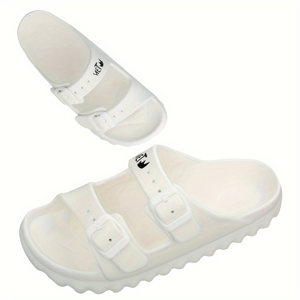 

Women's And , Double- Slippers, And For 1 , No Foot , Eva Plastic For Commuting And , Summer -toe ( To )