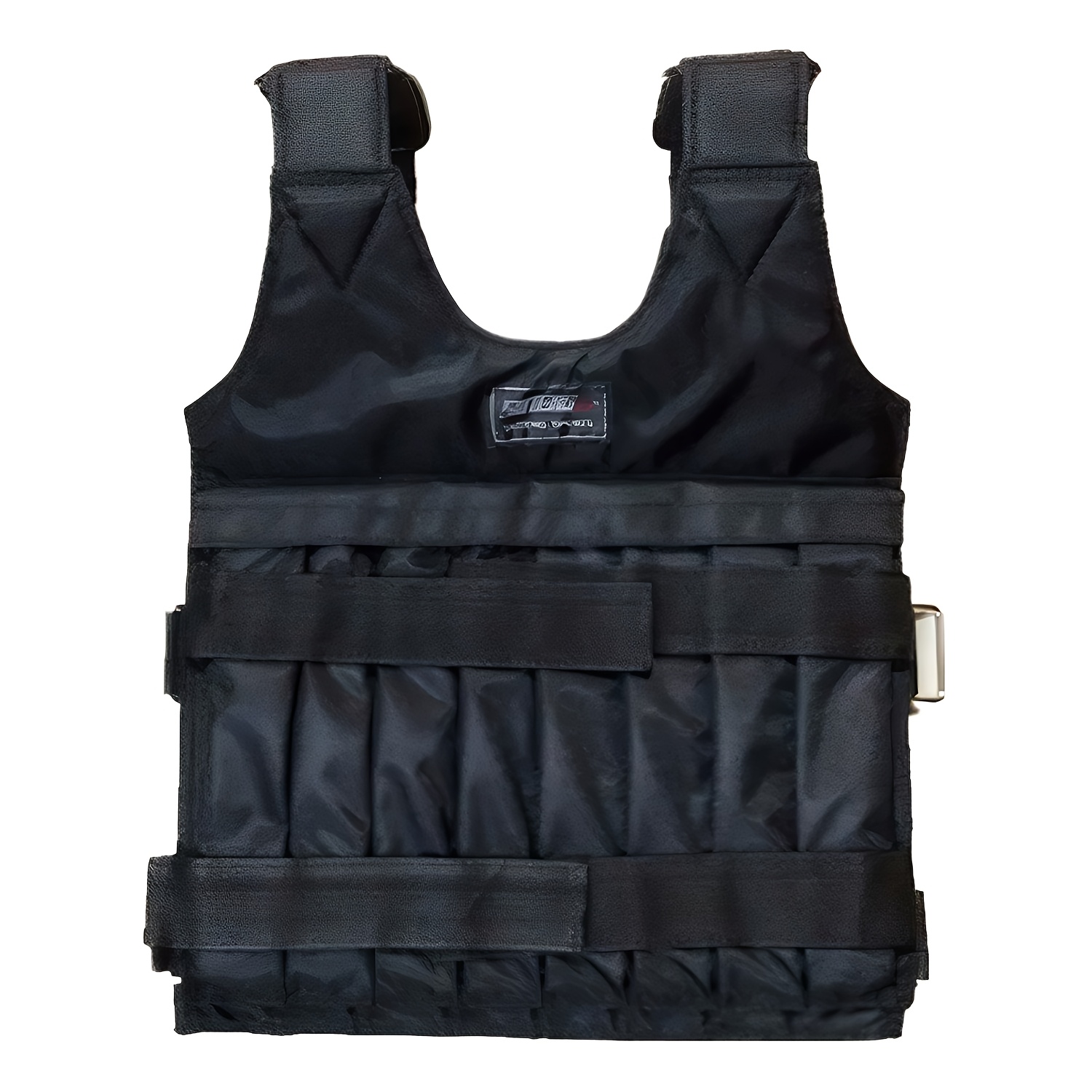 Image of Adjustable Weighted Vest Sports Vest Weighted Vest 20kg Training Vest Fitness Vest Adjustable Fitness Strength Training Vest Sports Training Jacket (excluding Weighted Steel Plates)