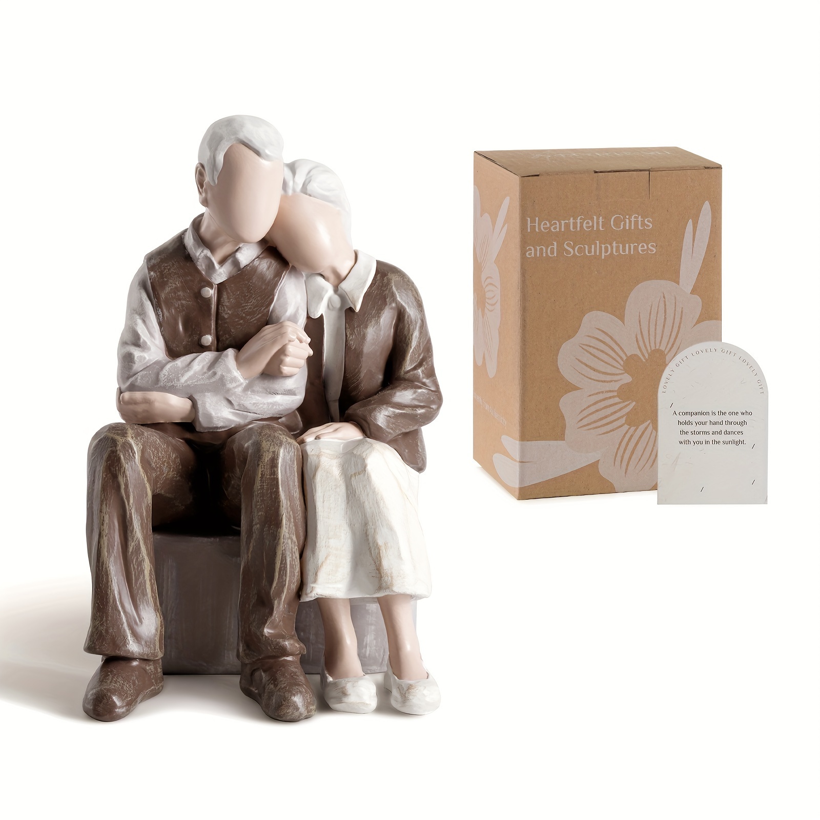 Elderly Figurine - For , Christmas, 's Day & | / Decor, Christmas Decor