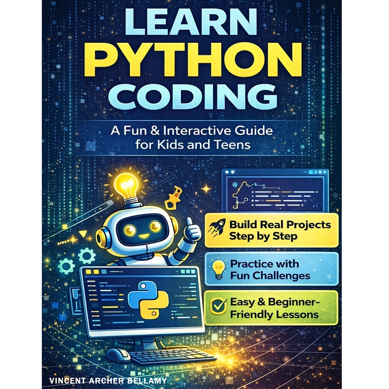 TEMU Python Programming For Young Coders: A Hands-on, Project-based Introduction To Coding For Beginners, Kids, And Teens - 1 Line Of Code, 1 Small