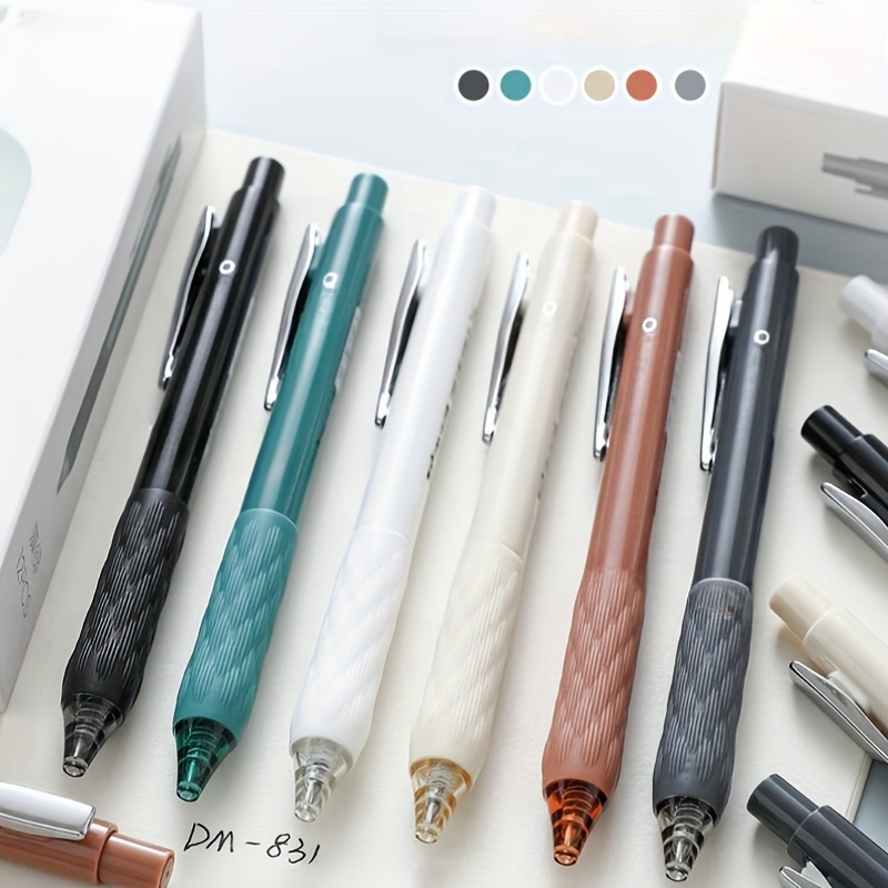 

3pcs, Back-to-school Student Press Neutral Pen, , Ins High-value Super Large Capacity Pen