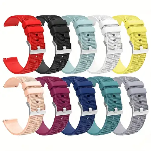 Acquista Cinturini da polso per bracciale da 22mm per Huami Amazfit GTR 4 3  2 Pro cinturino in silicone Smartwatch per Suunto 9 Peak / Ticwatch pro 3  lite