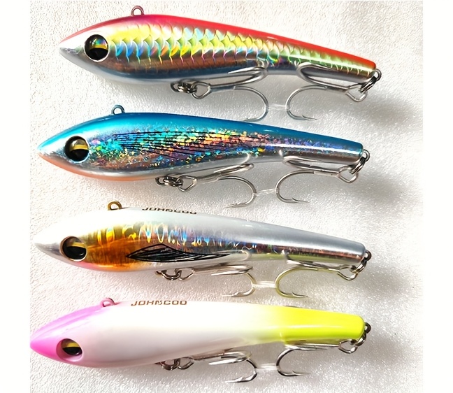 73*.5cm Long Cast * Fishing Lure - ABS Pencil Bait with * Beads, Mixed  Colors for Asian Tuna & Boat Fishing