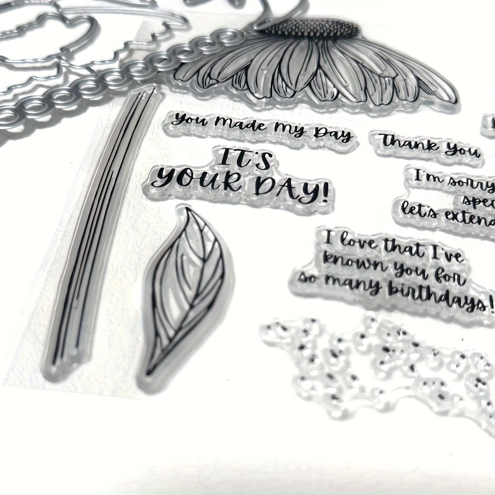 stamps and dies sold on Temu United States