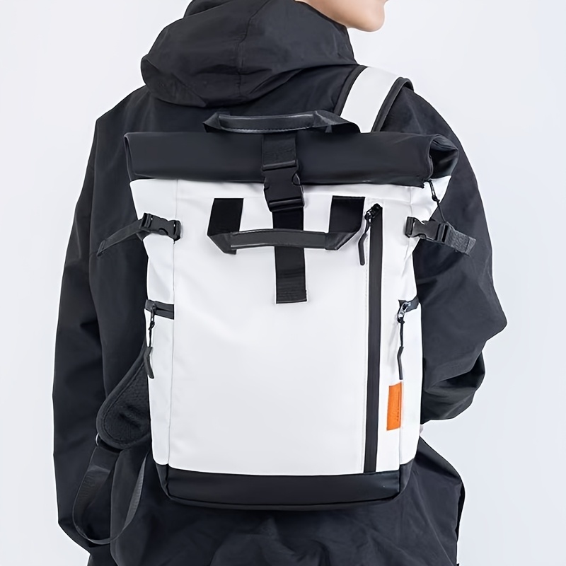 Business Backpack for Men - Large Capacity Laptop Bag with Adjustable Straps, Tablet Compartment & Mesh Bottom Pocket, Durable Oxford, Ideal for College, Work & Travel, College Laptop Bag | Professional Look | Durable Backpack