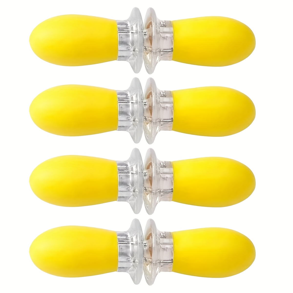 TEMU 2/4/6/8pcs Stainless Steel Corn Barbecue Forks - Dual-color Kitchen Utensils For Grilling, Frying, And Baking - Durable And , Grilling Tools For