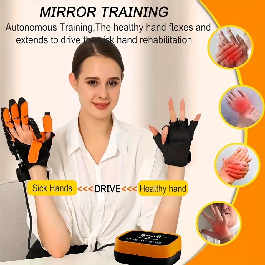 

Intelligent Rehabilitation Robot Glove Trainer For Elderly Stroke Finger Splitting Exercise Equipment