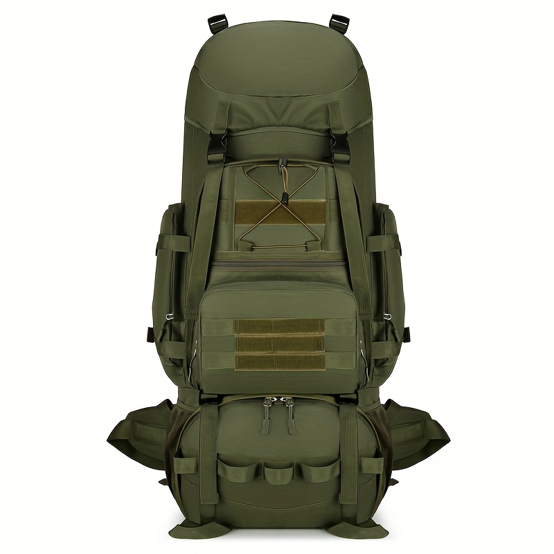TEMU 100l Extra-large Travel Backpack For Hiking, Camping, And Moving
